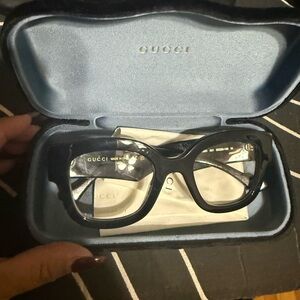 Gucci Women's Black Designer Glasses